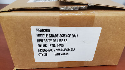 Class Lot 28 INTERACTIVE SCIENCE Diversity of Life Middle School Workbook / Text