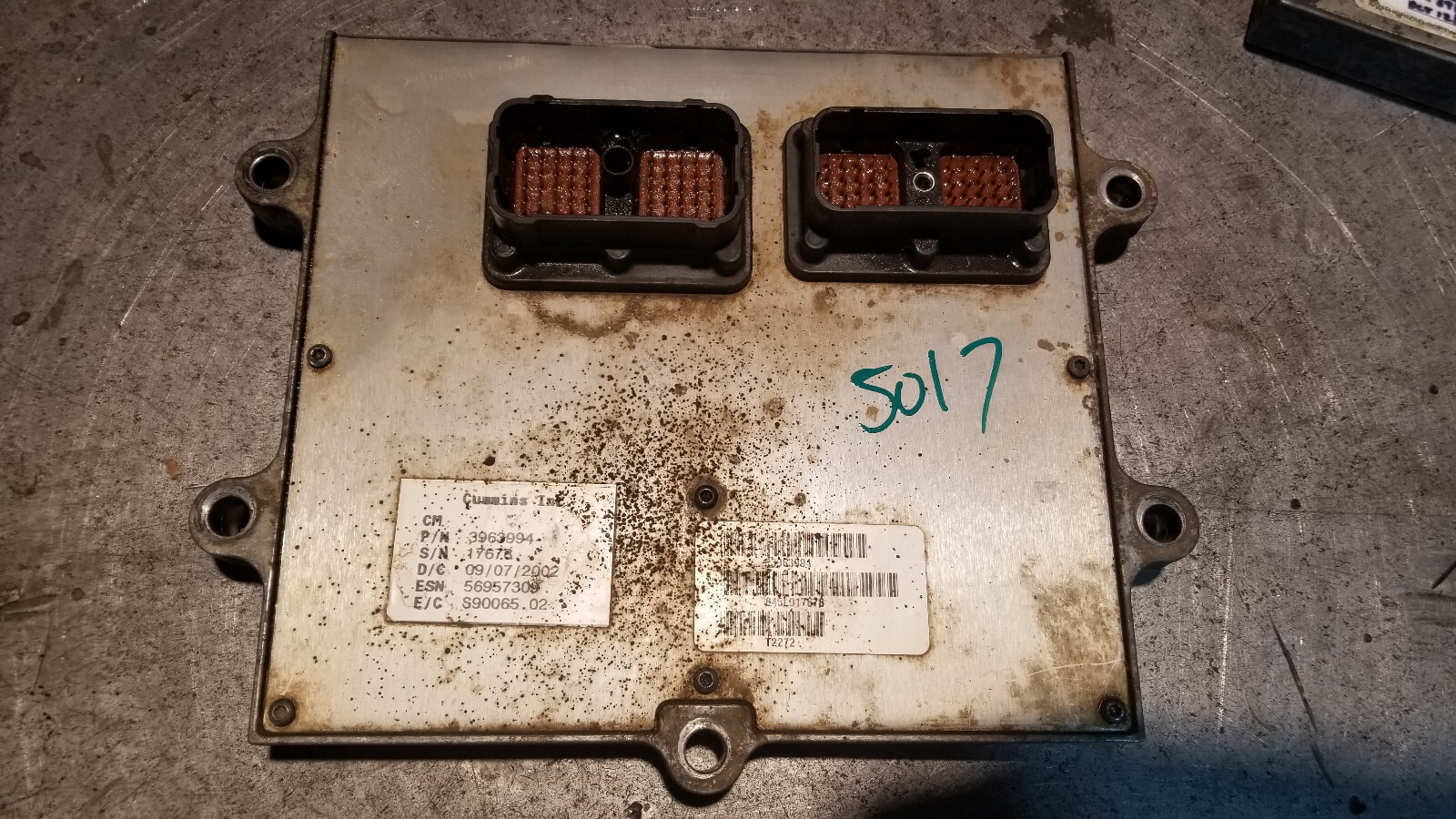 CUMMINS 3963994 ECM - Picture 1 of 6