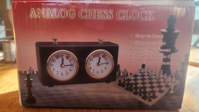 Professional Chess Timer, Professional Competition Mechanical Analog Chess Clock