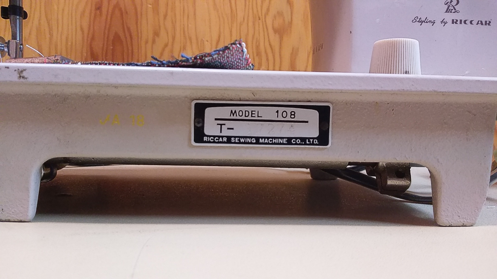 Riccar 108 Heavy-duty Sewing Machine Leather Upholstery Denim