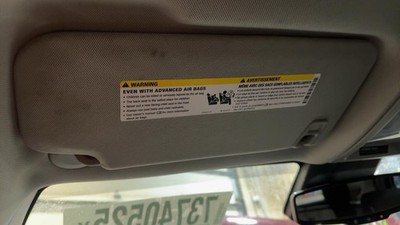 Used Left Sun Visor fits: 2012 Chevrolet Equinox