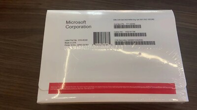 Microsoft Windows server 2022 datacenter 64Bit 16 Core License Key DVD&COA