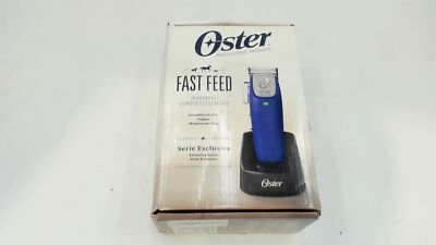 Oster - 2143932 Fast Feed Cordless Pet Clippers, Blue