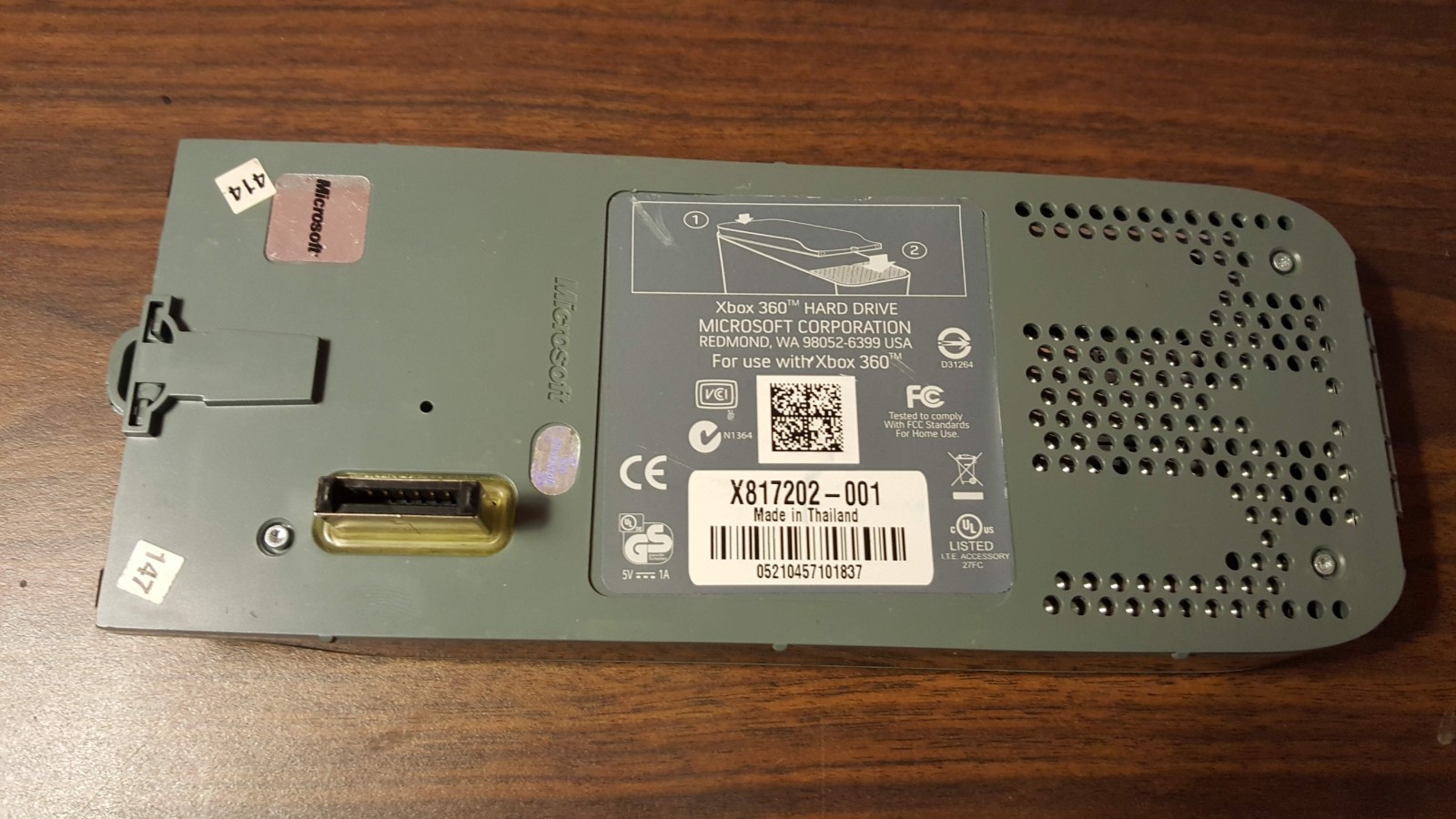 Microsoft Xbox 360 60GB Hard Drive - Clip On