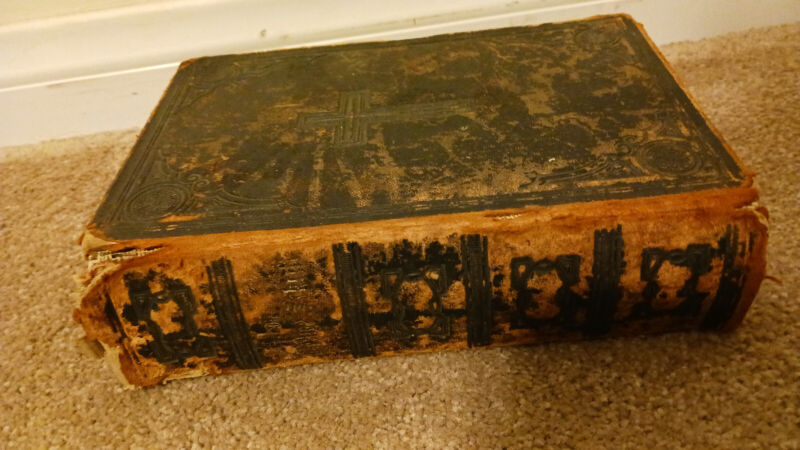 1891 Die Bibel Oder die Ganze Heilige Schrift... Martin Luthers Auflage