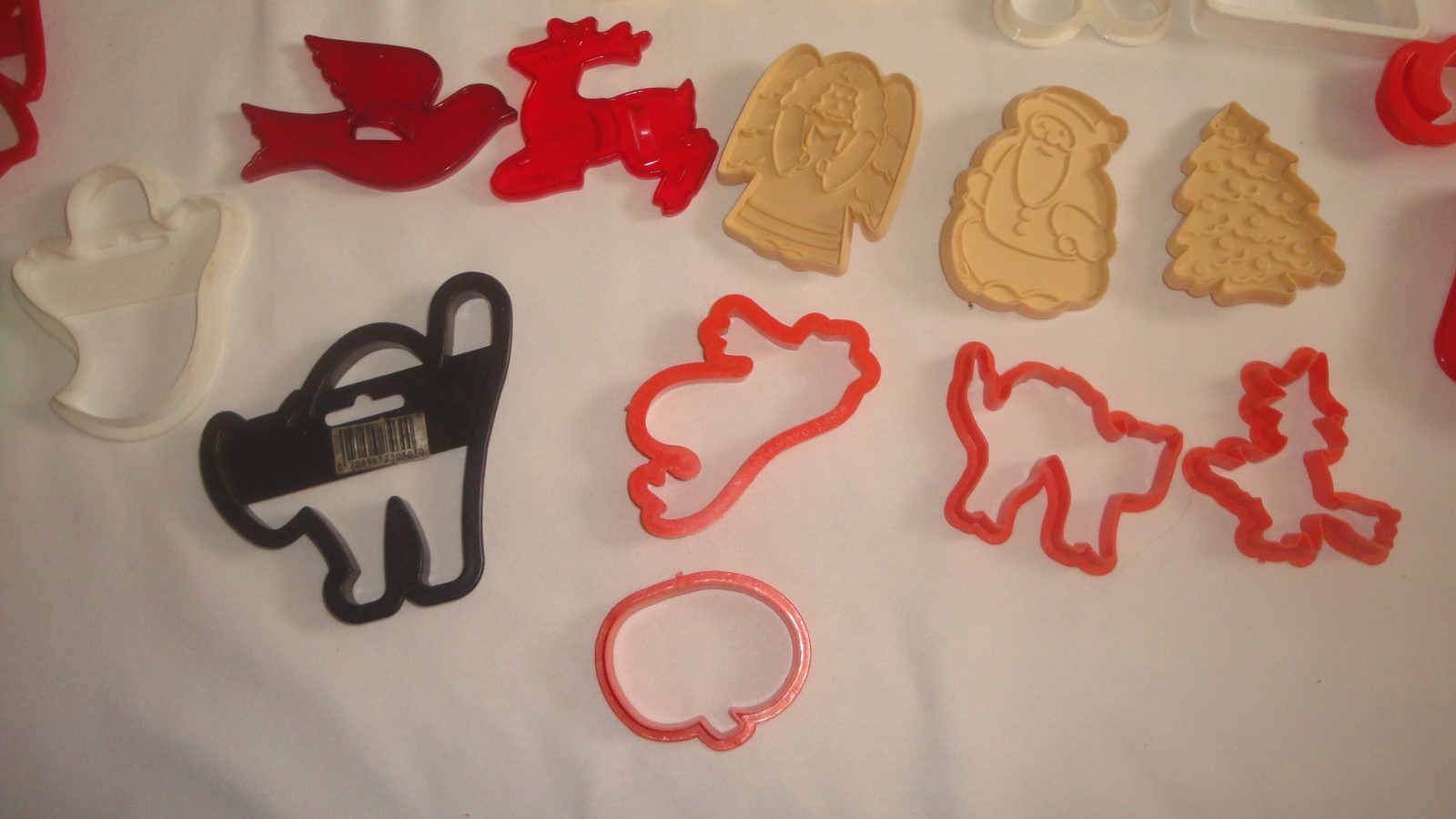 Huge 50+ Lot Plastic Cookie Cutters All Occasions Snoopy Big Bird Grimace Tupp