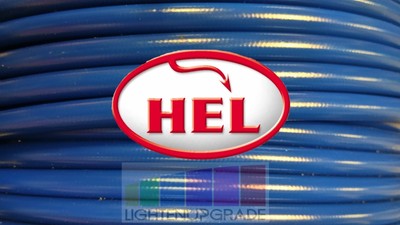 BLUE ZX12R Ninja ZX1200 A1-A2 B1H   HEL REAR BRAKE LINE HOSE
