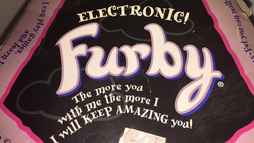 Collectors Limited Edition Graduation Furby w/Missing Word From Box!