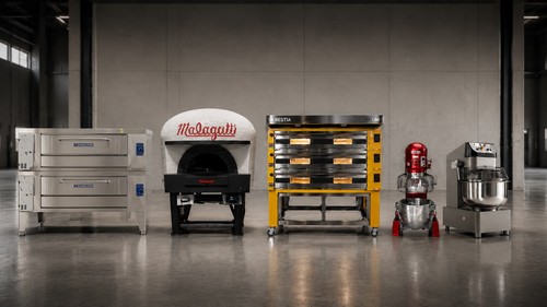 Premium commercial pizza equipment lineup