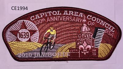 Boy Scout CSP Capitol Area Council 2010 National Jamboree 100th Anniversary Of B