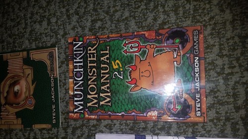 Munchkin Hard Cover Soft Cover Book Lot GuidePower Master'sGuide Monster man 2.5