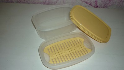 Tupperware A 22 Frischekabinett Frische Kabinett Halb 650 Ml Weiss