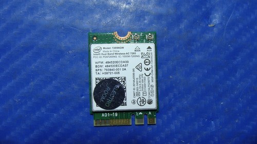 HP Spectre x360 13-4103dx 13.3" OEM Wireless WIFI Card 7265NGW 793840-001 ER*