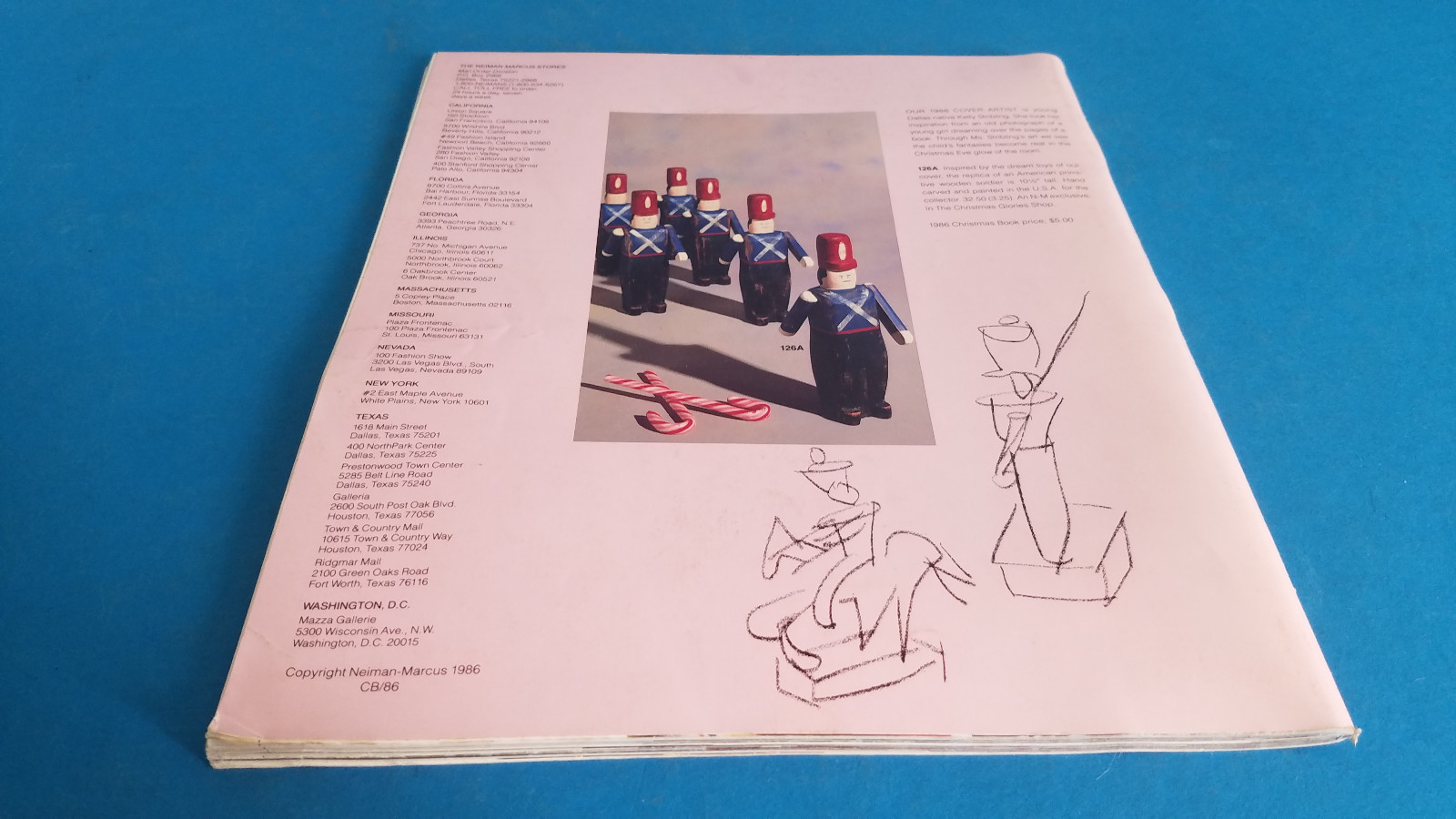 Vintage Neiman Marcus Christmas 1986 Catalog