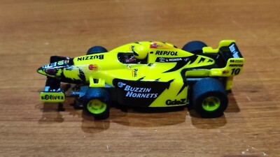 F1 Jordan #10 Tyco #37399 H0 Slot Car