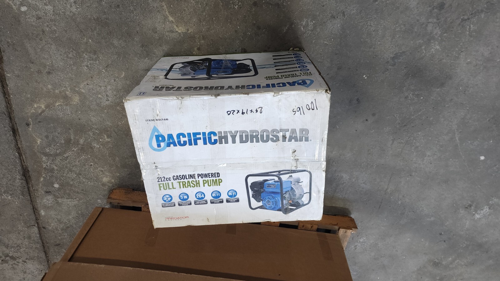 ◆*SAKU56*◆ hydrostar(predator) trash pump #69746 264 gpm 3