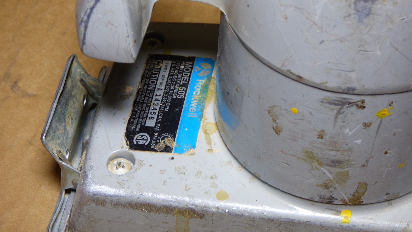 Rockwell / Porter Cable 505 1/2 Sheet Finishing Sander