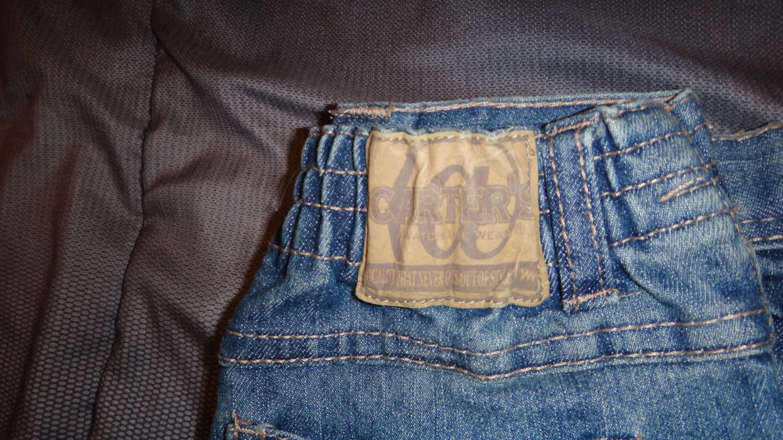 NWT Carter's Straight Fit Kids 2T Jeans 85% Cotton 15% Polyester $22