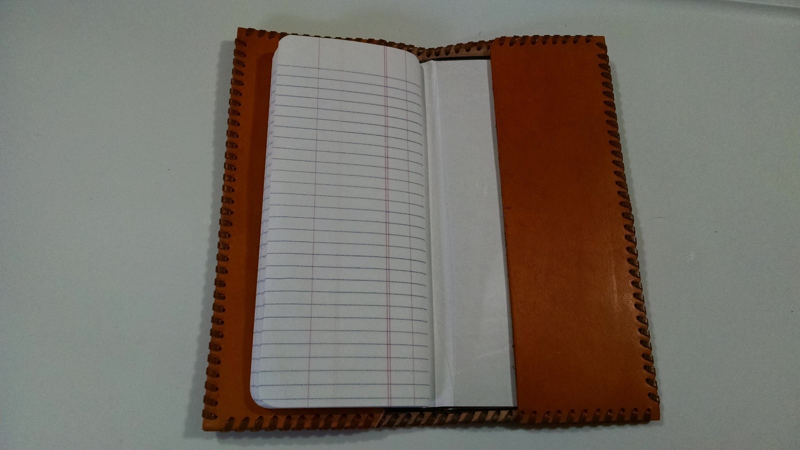 Oil Field Leather Pipe Tally Book Cover 8.75