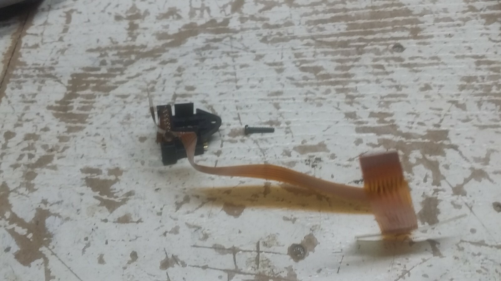 Icom IC-706MKIIG Front Panel Ribbon Cable / Connector Working Pull