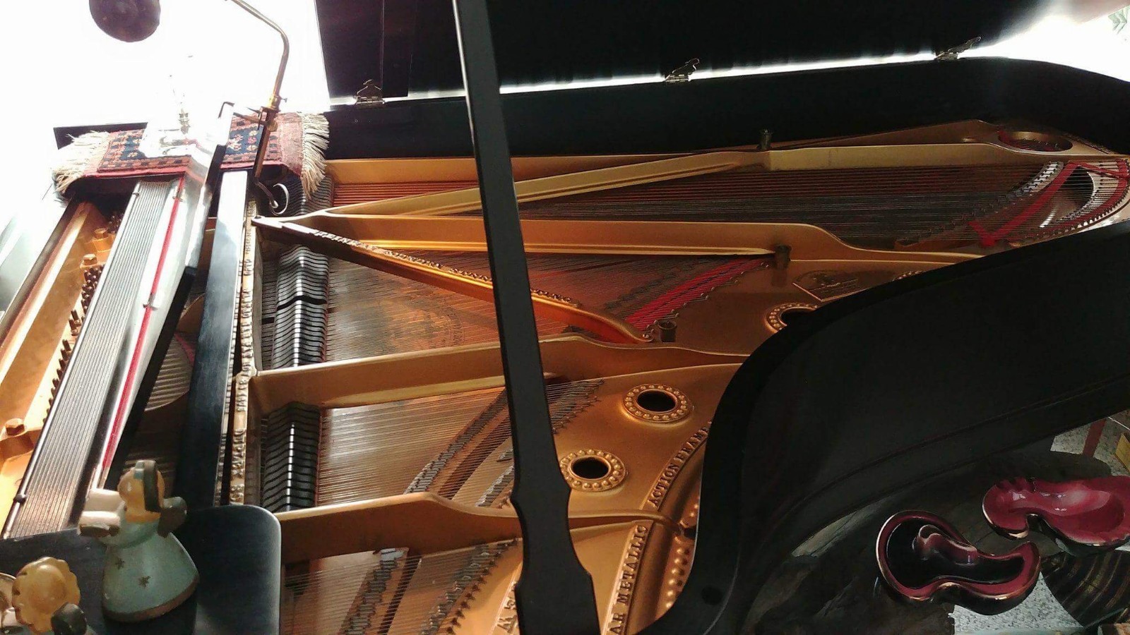 RARE 1906 STEINWAY MODEL C SEMI CONCERT GRAND PIANO