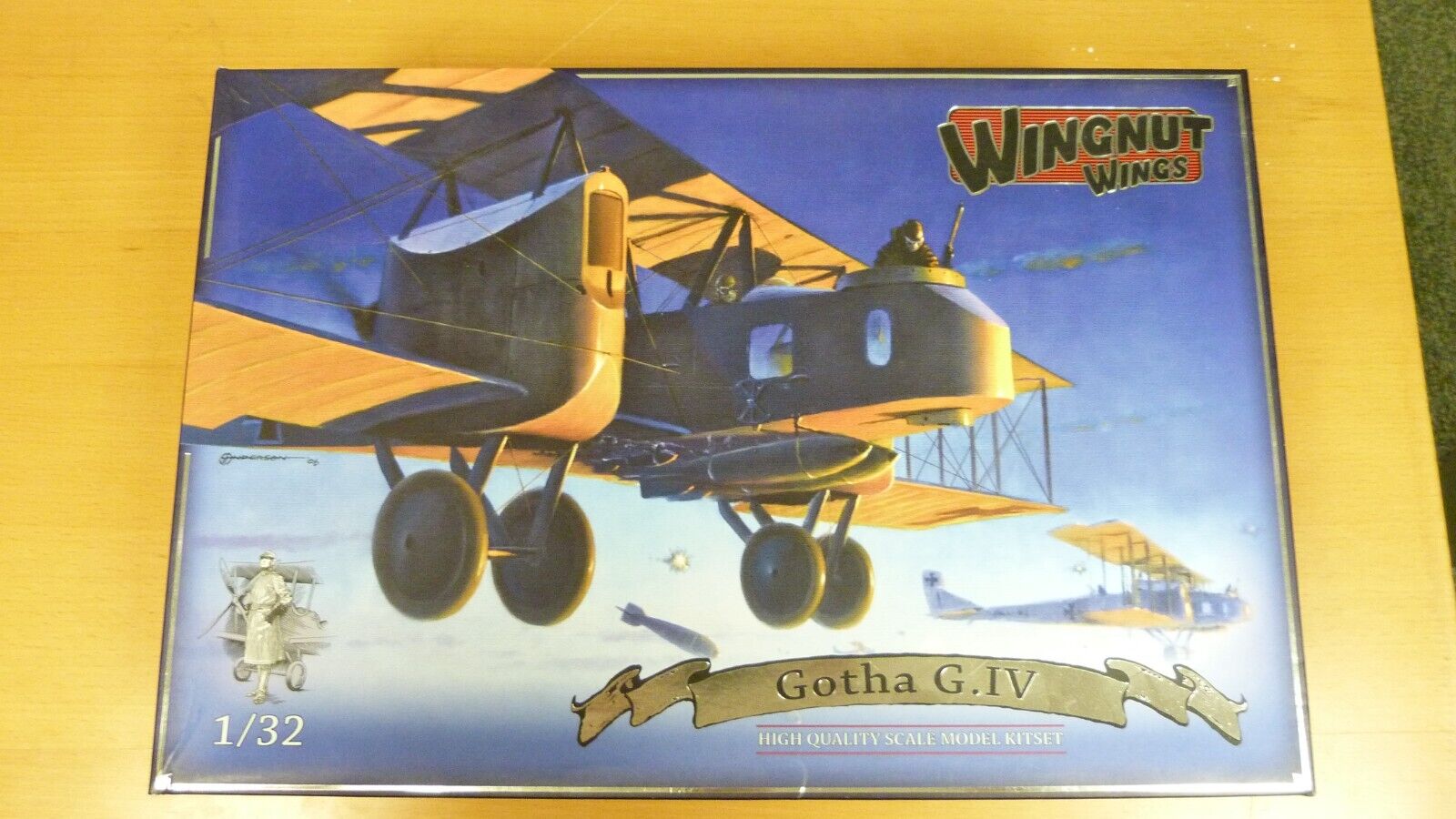 1/32 Wingnut Wings Gotha G.IV - 32005 - Open Box - NEW 1/32 Wingnut Wings Gotha G.IV - 32005 - Open Box - NEW
