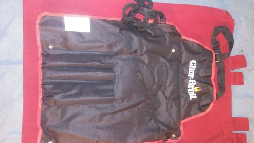 NEW CHAR-BROIL BBQ TOOL SET AND APRON