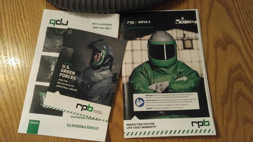 RPB NOVA 3 - Respirator for Blasting, Weldding , and Painting