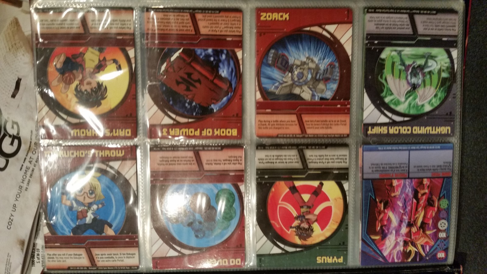Bakugan Battle Brawlers Lot of 80 Cards, Metal? Cards, Others in BAKUGAN BOOK