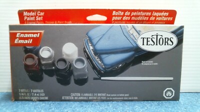 Testors Enamel Paint Kit, Model Car Paint Set  (9119)  FS