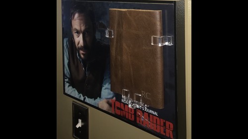Tomb Raider Production Made / Not Screen Used Richard Croft Back Up Journal