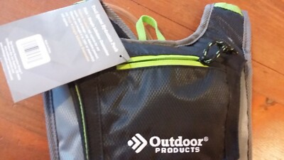 Hydration Hiking Backpack Outdoor Products Trail Sprint 2L Black/Lime Green/Grey