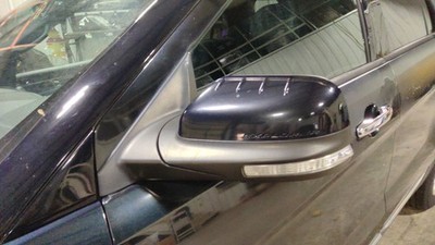 2011-2015 Ford Explorer LH Driver Power Heated Door Mirror Manual Fold Paint-BT