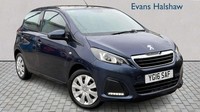 2016 Peugeot 108 1.0 Active 5dr HATCHBACK PETROL Manual