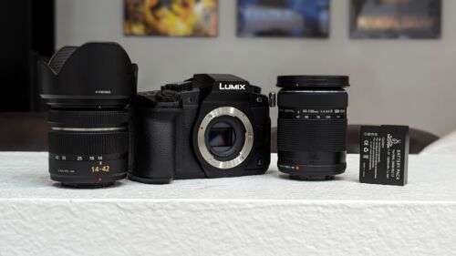 Panasonic Lumix G7 - Mirrorless DSLR Camera with Multiple Lenses