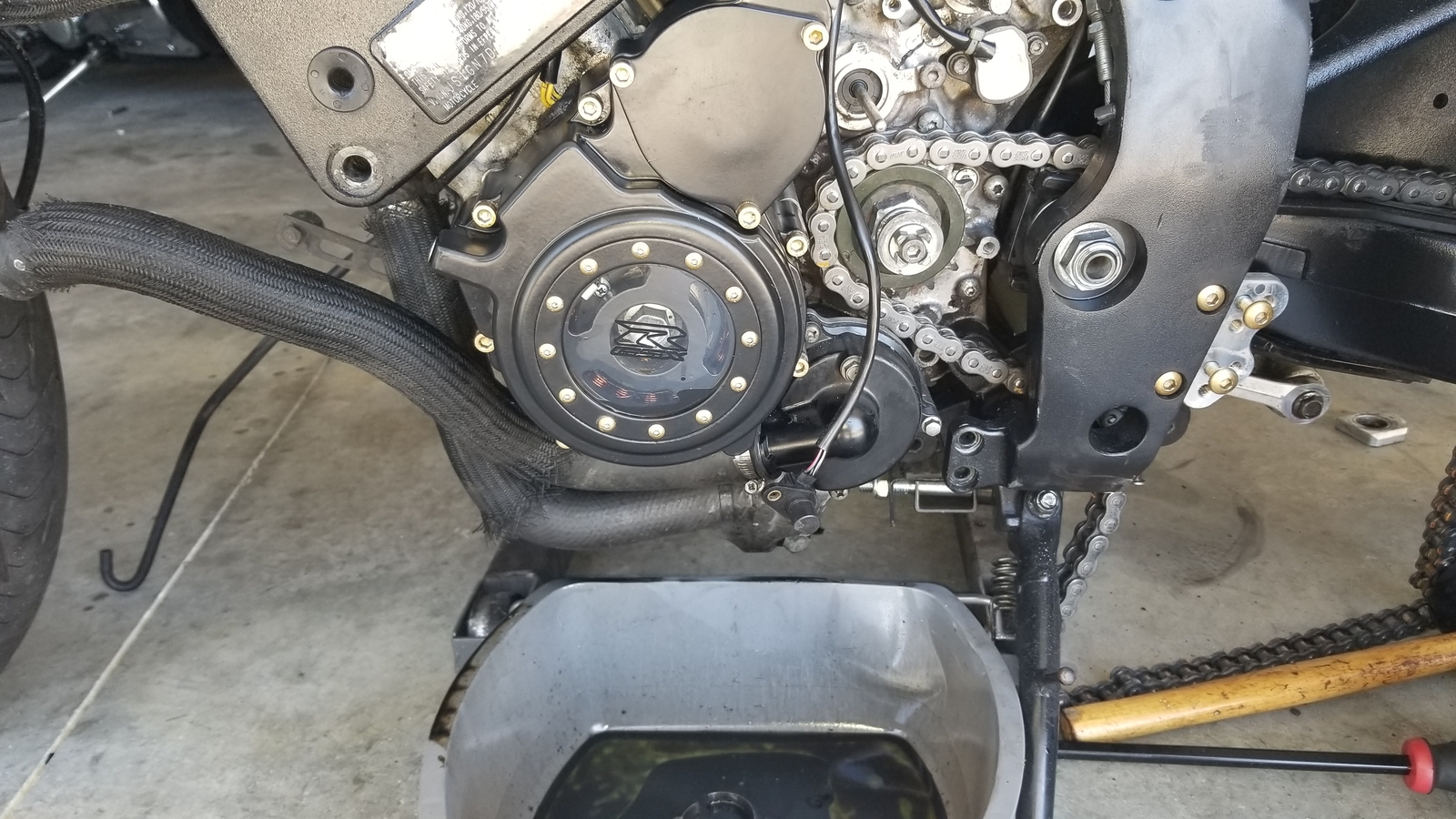 Billet Engine Stator Cover Clear For Suzuki GSXR 600/750 20062024 18