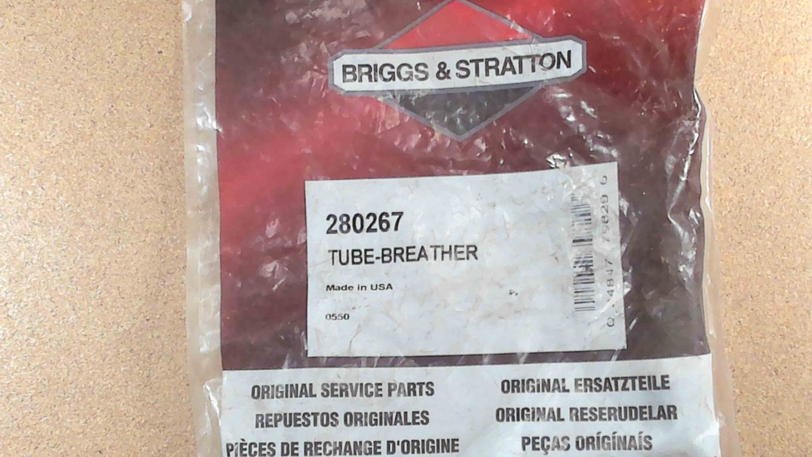 280267 Briggs & Stratton Breather Tube | eBay