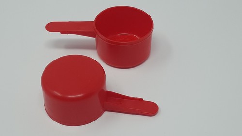 Plastic Kitchen Scoops Weddings Candy Partys Dessert Garden 40 pc Lot Small Red