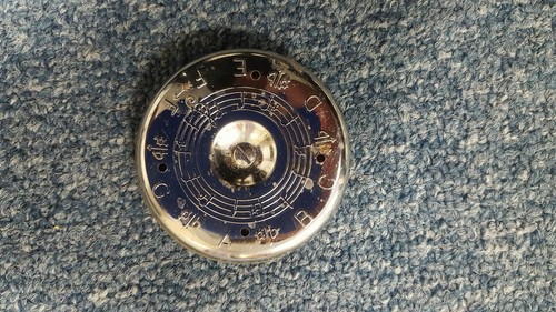 A-440 THE MASTER KEY CHROMATIC PITCH PIPE INSTRUMENT 13 KEYS WM.KRATT CO MK2-C