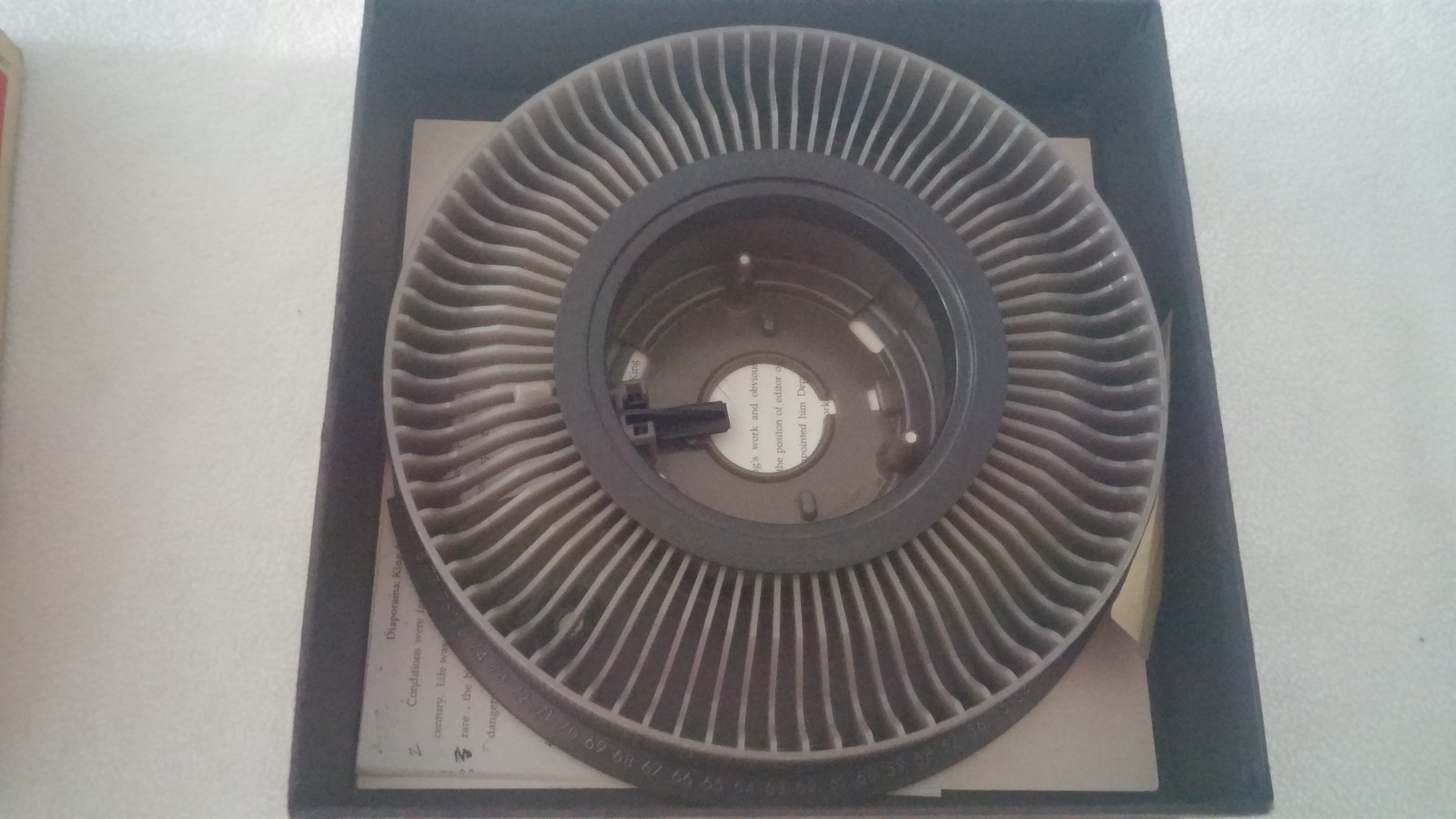 Kodak Carousel 80 Slide Tray - Used - in Box