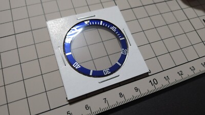 Seiko Mod, blue bezel insert for Skx007, Skx009 and other Seiko watches