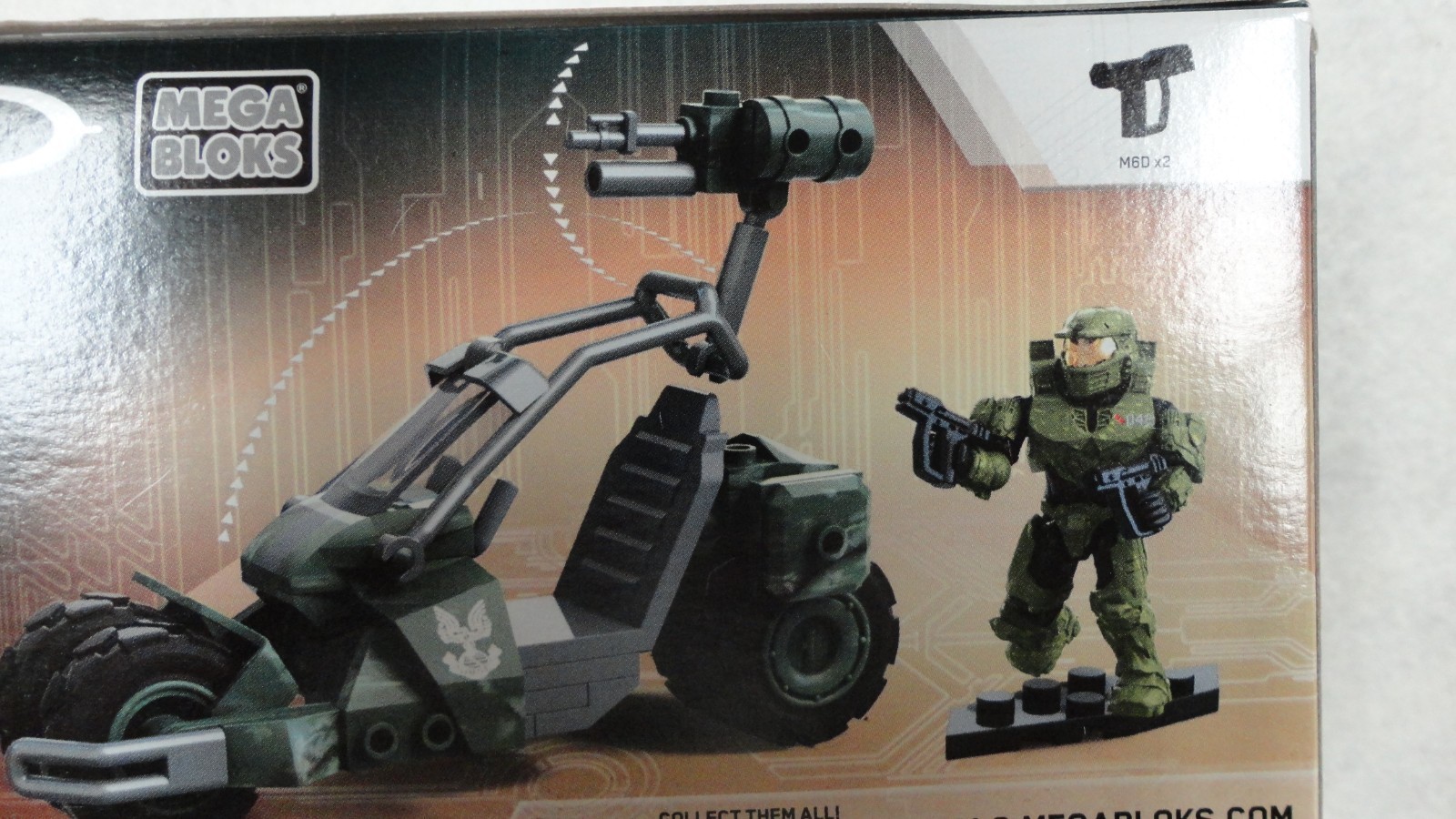 *Brand NEW Sealed* Mega Block Halo UNSC Jack Rabbit Blitz 91 PCs Building Toy