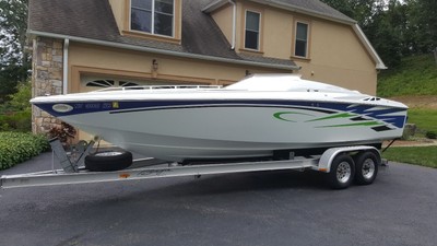 2006 Baja Outlaw 25' SST - Original Owner 191 hrs 425HP 496Merc
