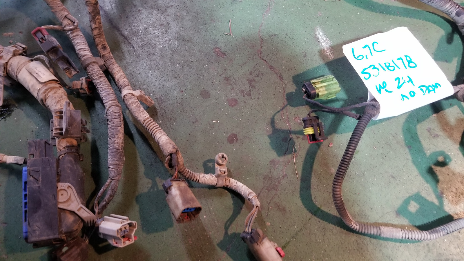 5318178 DODGE RAM CUMMINS ENGINE WIRING HARNESS 2017 - Picture 1 of 12