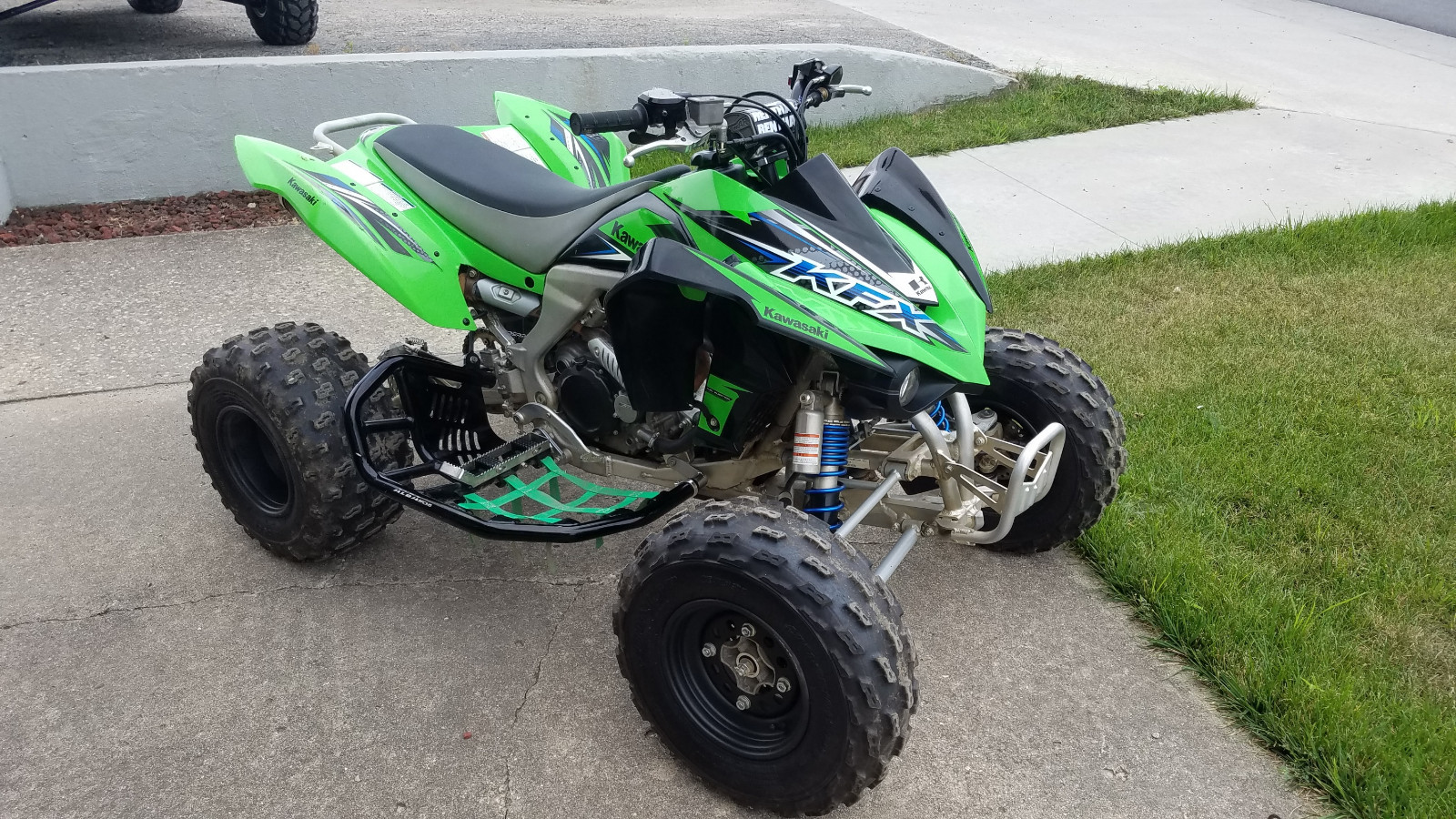 2014 Kawasaki KFX450R w/ Alba Racing Nerf Bars, NOT RACED!