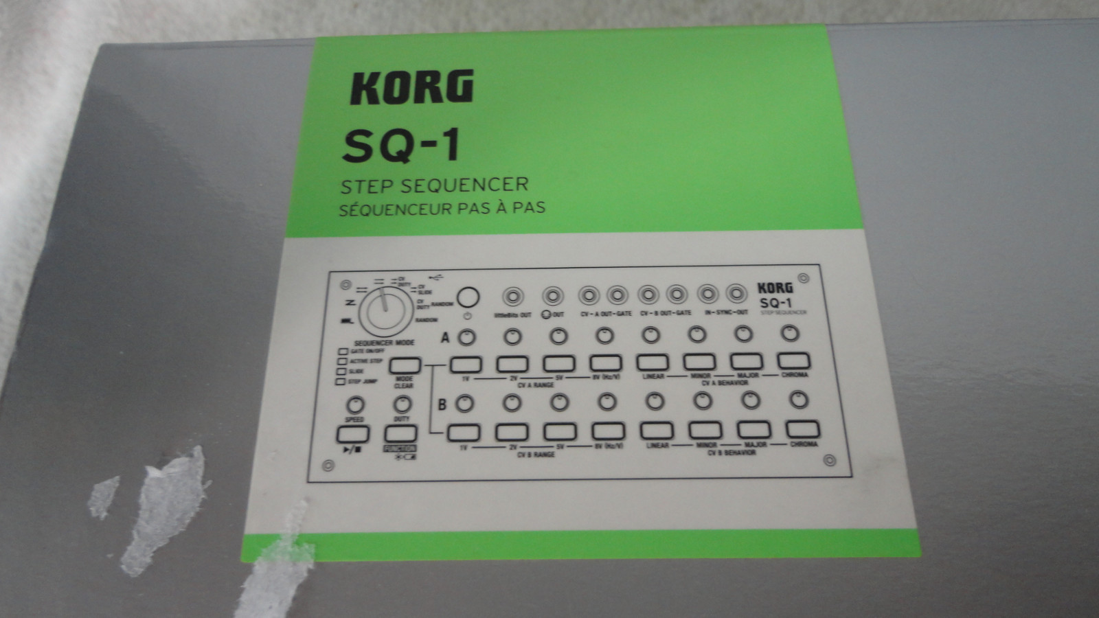 KORG SQ-1 Step Sequencer  Item# 6194-2500
