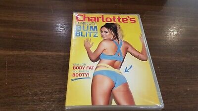 Charlottes 3 Min Bum Blitz (Fitness DVD) **BRAND NEW, & SEALED*