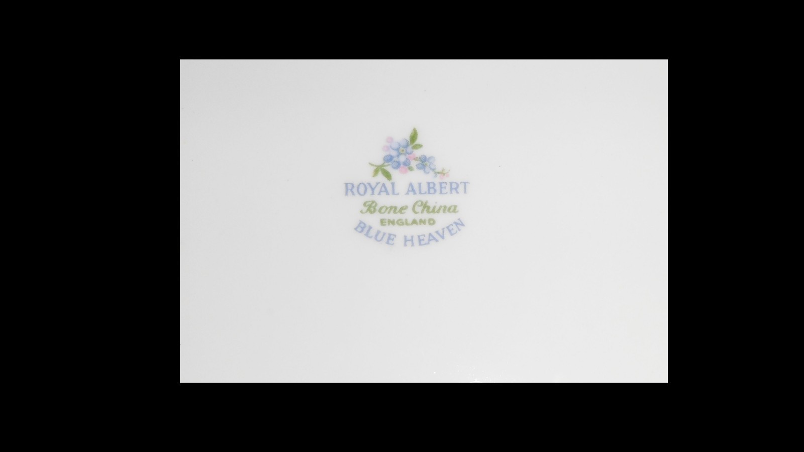 Vintage Royal Albert England Blue Heaven China Side Bread & Butter Plate