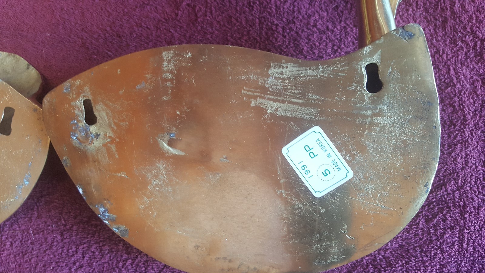 Vintage Large Brass Swans Birds Planters Art Deco