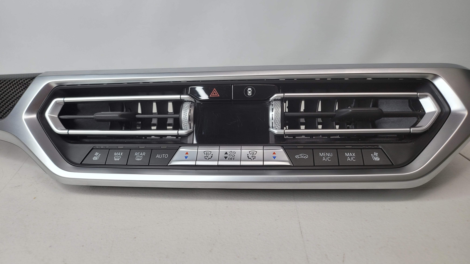 0 Bmw M3 COMPETITION G80 S58 OEM CARBON CENTER DASH TRIM A/C CONTROLS Heated and C image 5